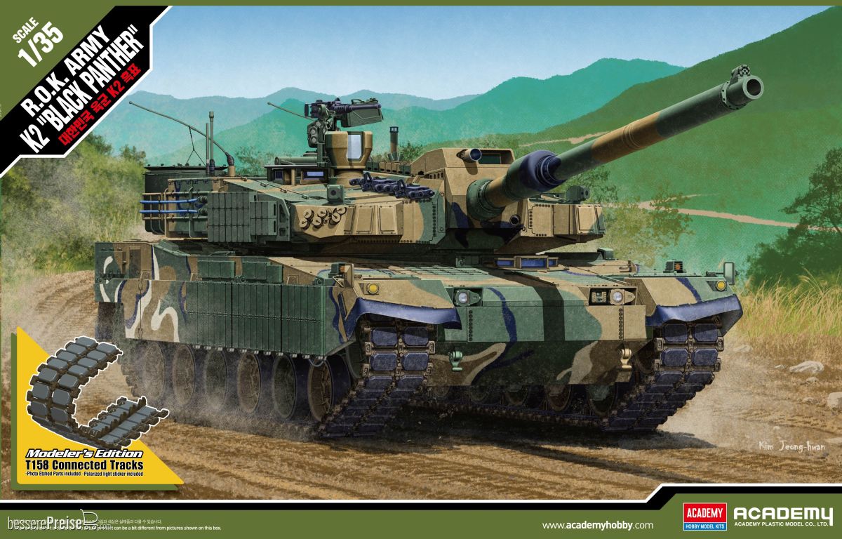 Academy 13511 - 1/35 Rok Army K2 Black Panther