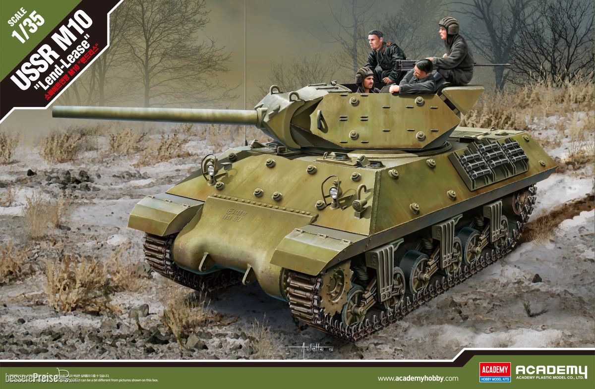 Academy 13521 - 1/35 USSR M10 Lend-Lease