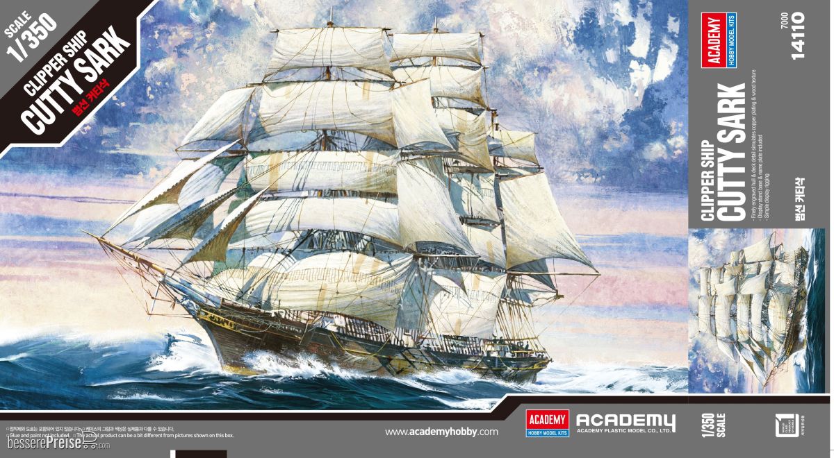 Academy 14110 - 1/350 Cutty Sark