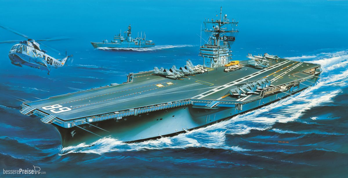 Academy 14213 - 1/800 USS Nimitz