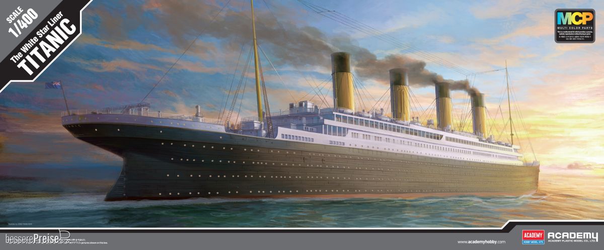 Academy 14215 - 1/400 RMS Titanic