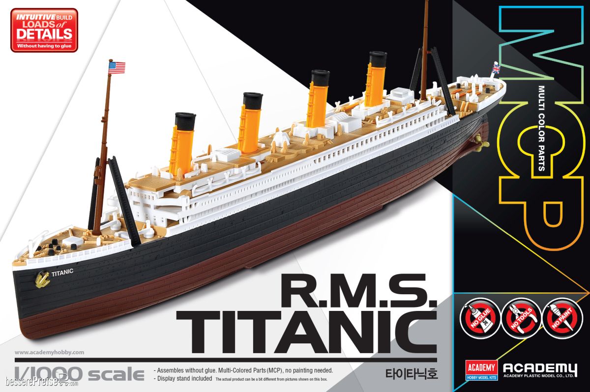 Academy 14217 - 1/1000 RMS Titanic