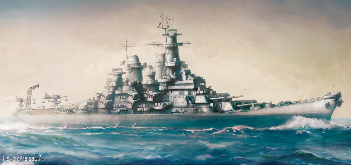 Academy 14223 - 1/700 USS Missouri BB-63