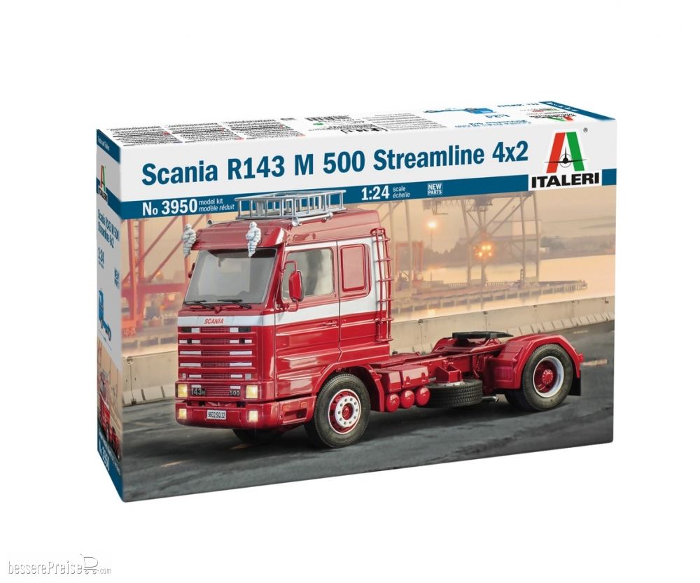 Italeri 510003950 - 1:24 Scania 143M 500 Streamline 4x2