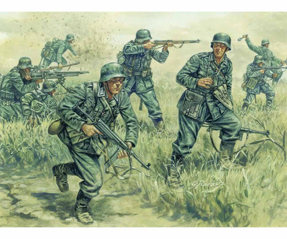 6033 Italeri 1/72 German Infantry