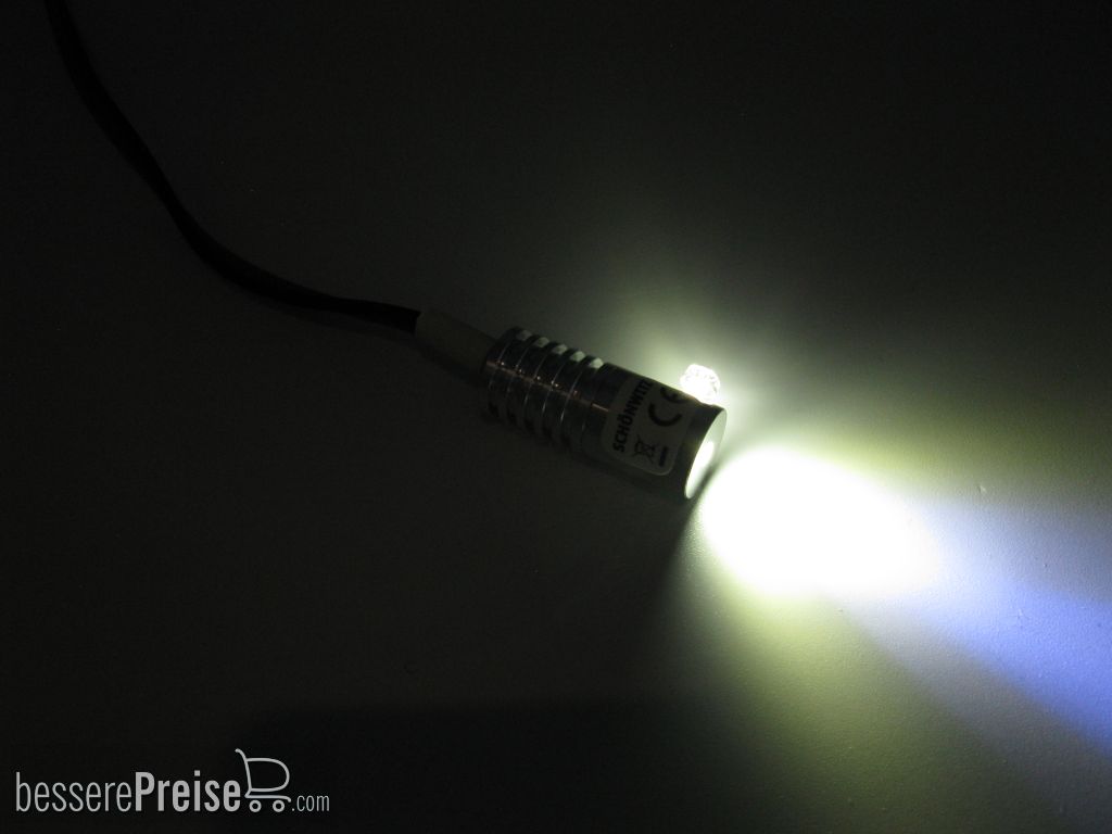 Schönwitz 51198 - LED Adapter für Lichtwellenleiter Lichtleiter LWL  Leuchtfarbe kaltweiß