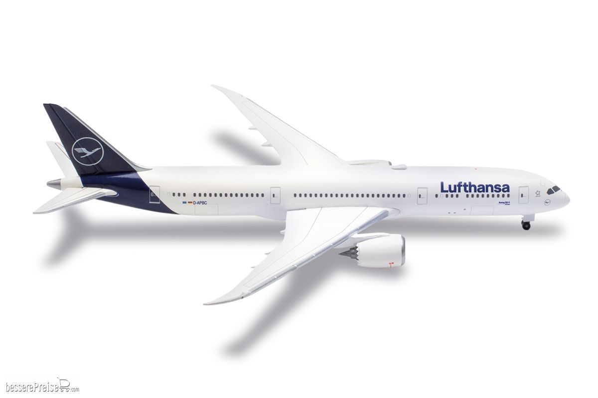 Herpa 535946-002 - Lufthansa Boeing 787-9 Dreamliner