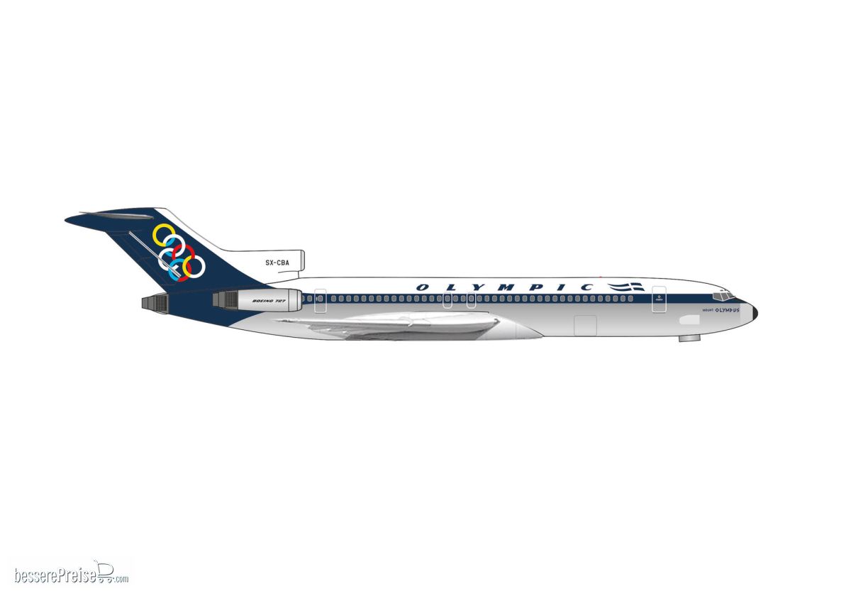 Herpa 538060 - B727-200 Olympic Airways