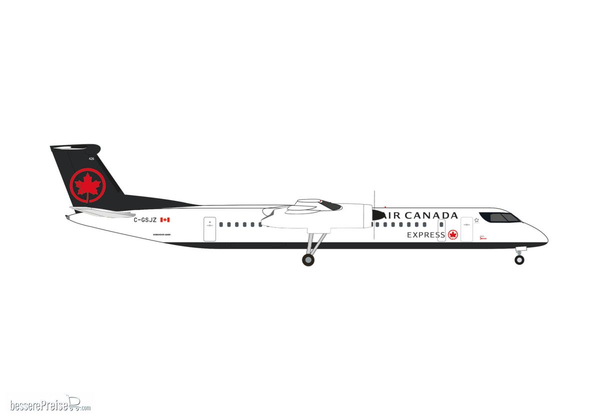 Herpa 538091 - Bombardier Q400 Air Canada