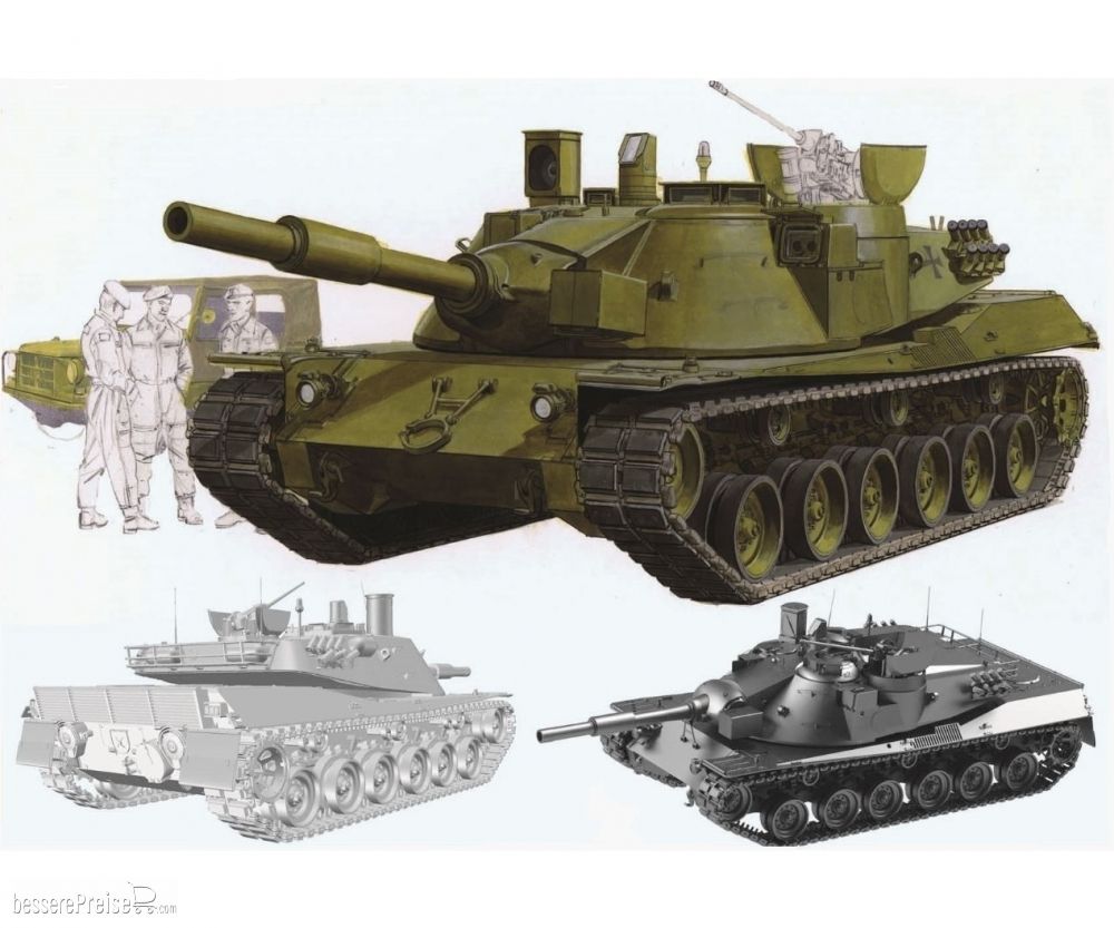 Dragon 540003550 - 1:35 MBT-70 (Kpz.70)