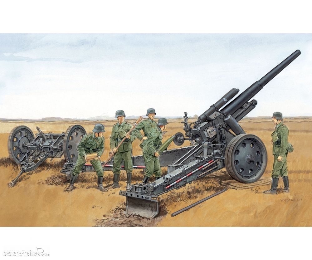 Dragon 540006392 - 1:35 German s.FH.18 Howitzer w/Limber