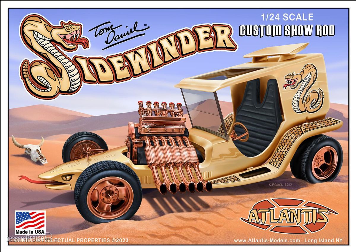 Atlantis 562210 - 1/24 Tom Daniel Sidewinder Custom Show Rod