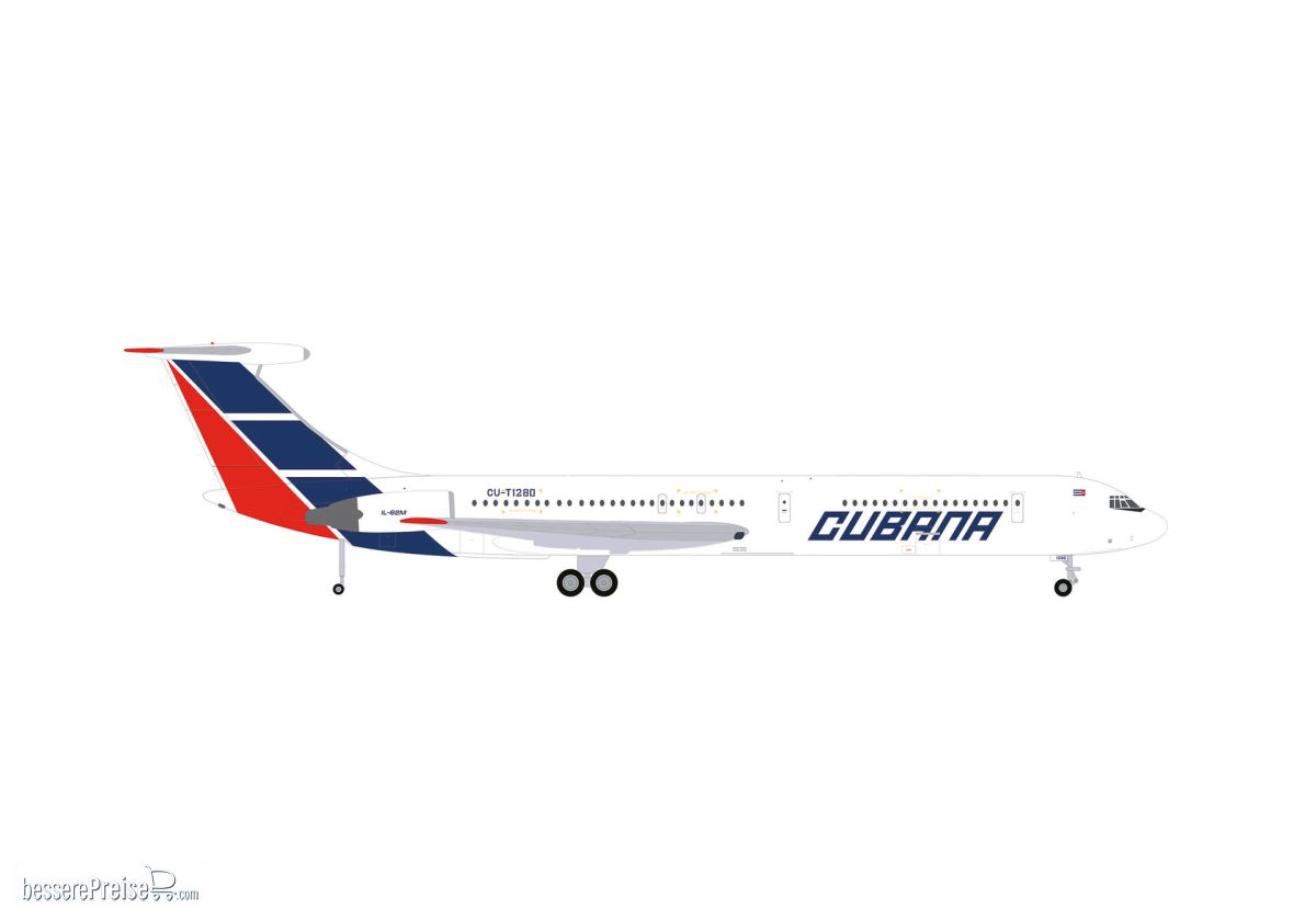 Herpa 573405 - IL-62M Cubana de Aviación