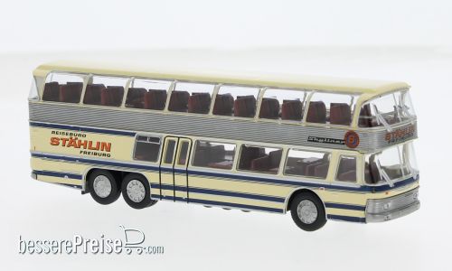 Brekina 58295 - Brekina Starline, Neoplan NH 22 DD, 1967, Reisebüro Stählin, 1:87