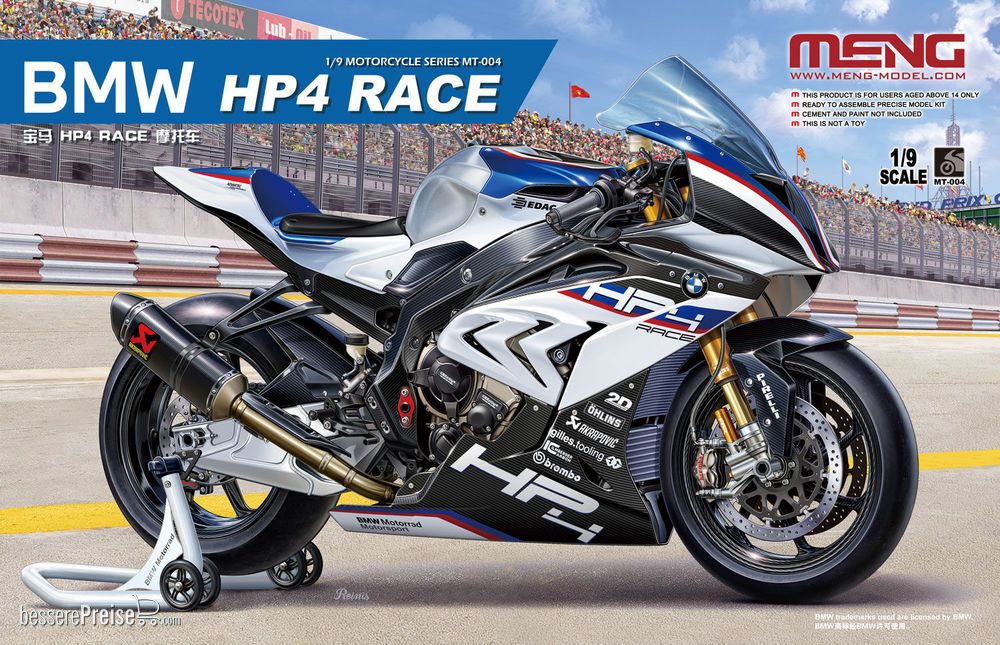 MENG-Model MT-004 - BMW HP4 RACE