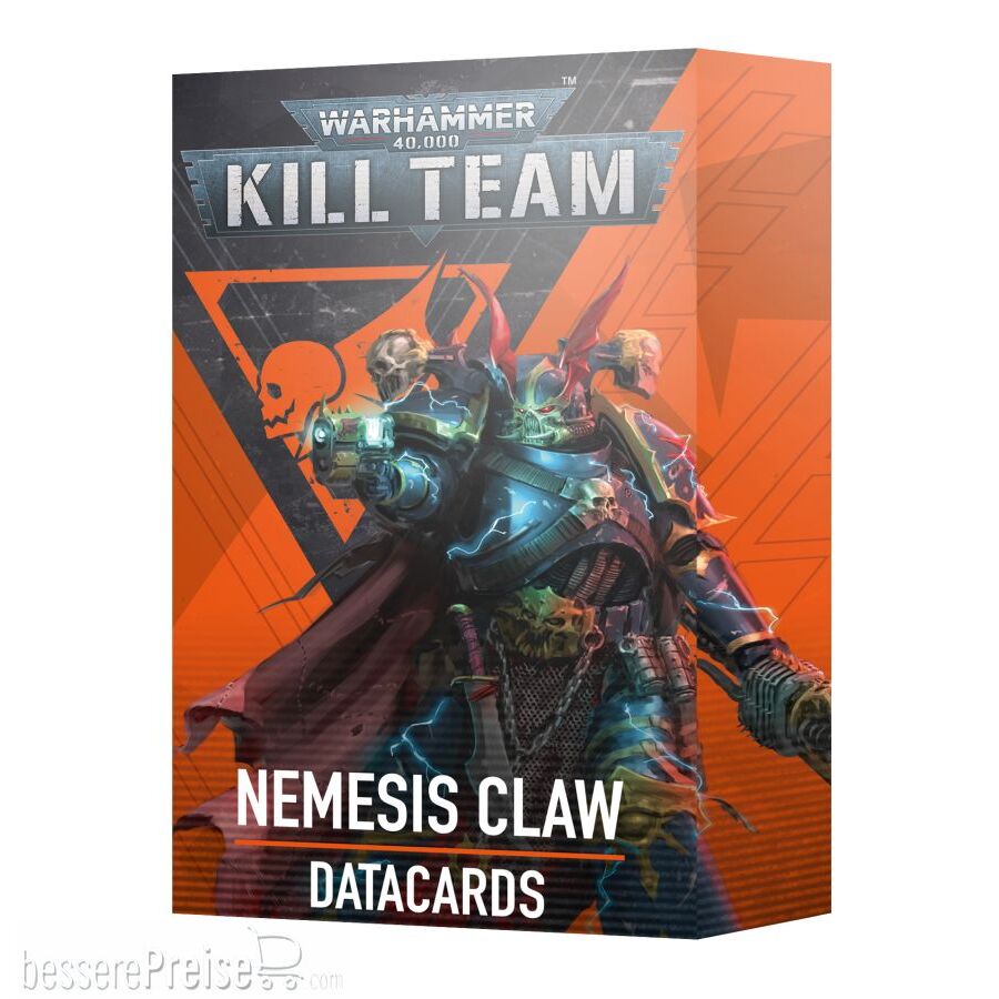 Games Workshop 60050102023 - KILL TEAM DATACARDS: NEMESIS CLAW (ENG) 103-77