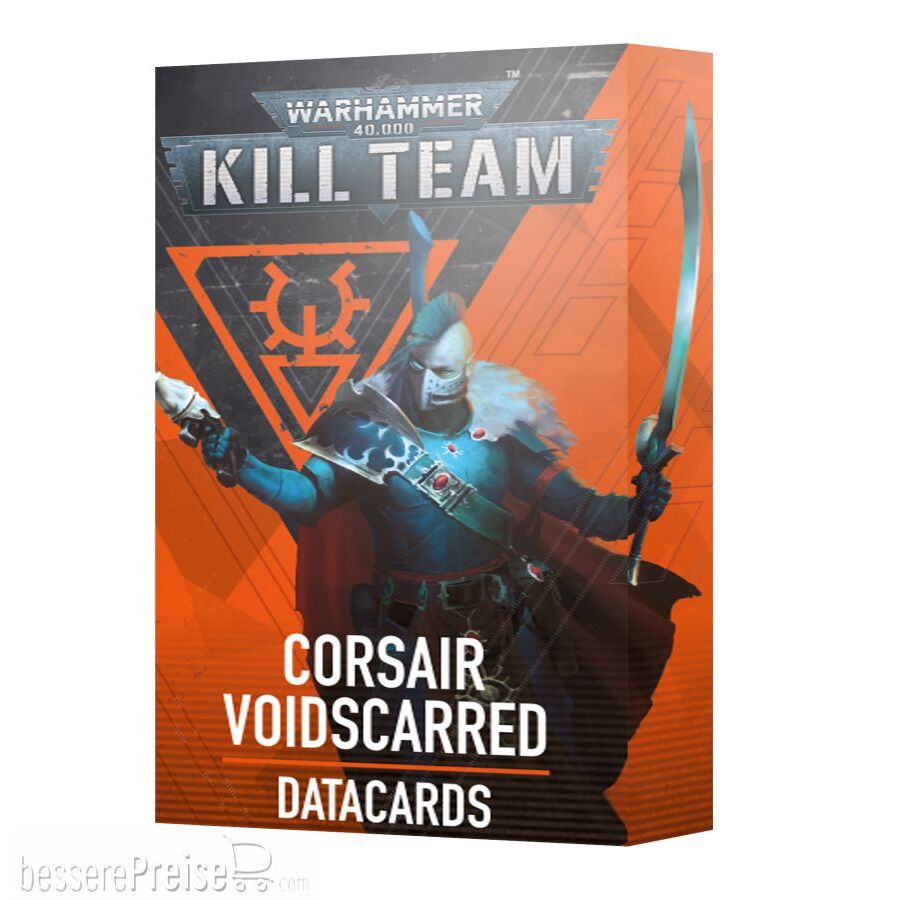 Games Workshop 60050104004 - K/T DATACARDS: CORSAIR VOIDSCARRED (ENG) 103-61