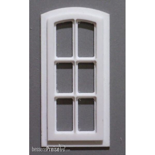 Heyn 6116.2 - Stichbogenfenster Hottendorf C 16 x 37 mm, 4er-Set