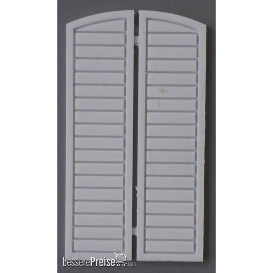 Heyn 6139.2 - Fensterladen Hottendorf A 43x77 mm, 4er-Set