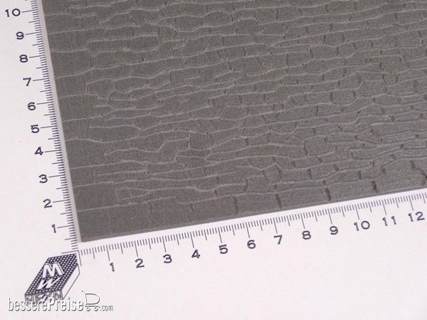 Heyn 6213.1 - Bauplatte Bruchsteinmauerwerk klein ca. 300x500x3 mm