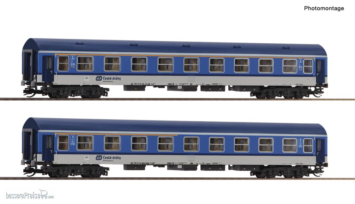 Roco 6280019 - 2-tlg. Set 1: Reisezugwagen, CD