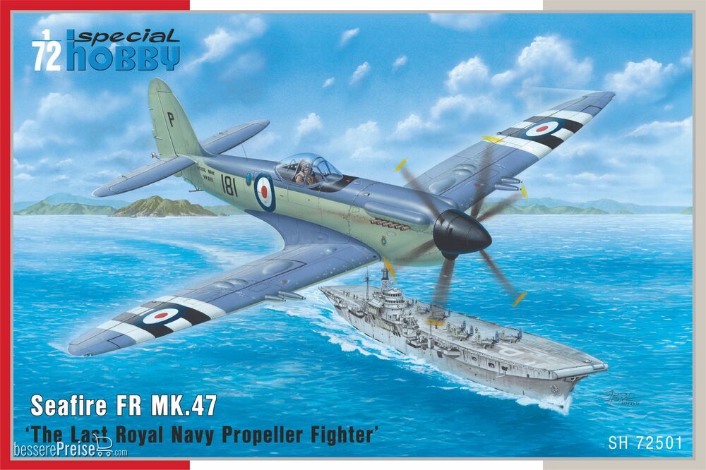 Special Hobby 100-SH72501 - Seafire FR MK.47 The Last Royal Navy Propeller Fighter