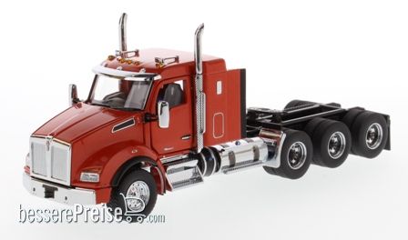 Diecast Masters 71057 - Kenworth T880 SBFA Tridem Tractor Zugmaschine 3-Achs - Speed Orange