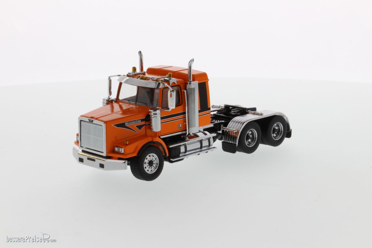 Diecast Masters 71063 - Western Star 4900 SB Tandem Tractor Zugmaschine 2-Achs - Orange Metallic