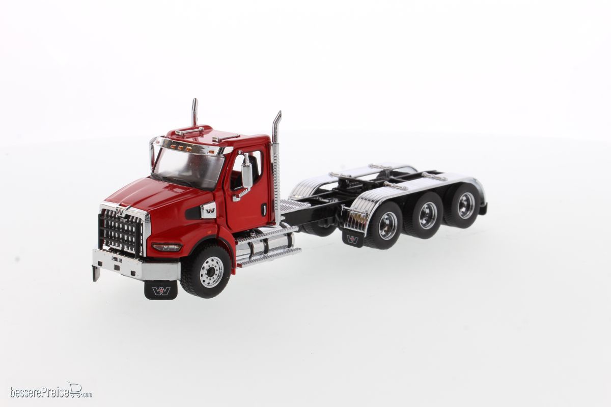 Diecast Masters 71085 - Western Star 49X SBFA Tridem Tractor Zugmaschine - Viper Red