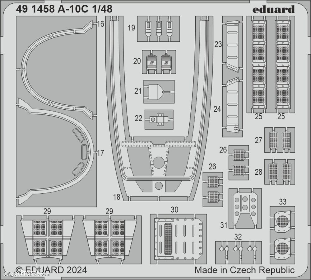 Eduard Accessories BIG49425 - A-10C