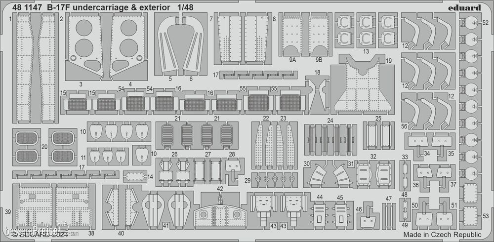 Eduard Accessories BIG49428 - B-17F PART II