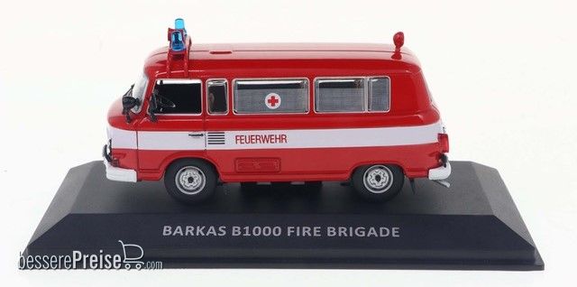 Techno 730060N - Barkas B1000 Feuerwehr Krankentransport Maßstab 1:43