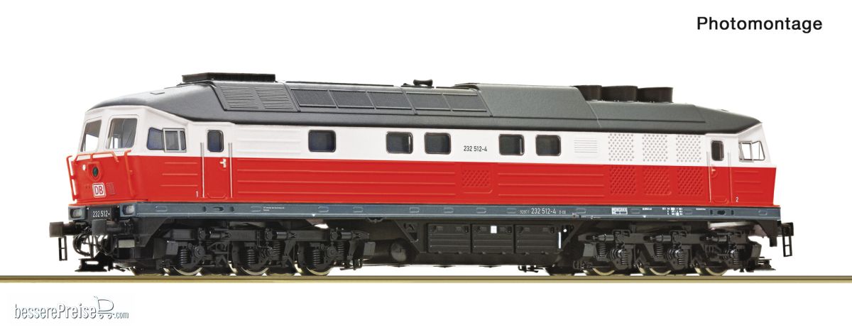 Roco 7390009 - Diesellokomotive 232 512-4, DB AG