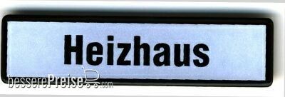 Heyn 7441 - Heizhaus, kleines Schild