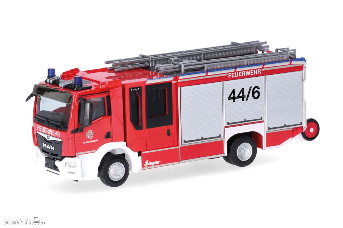 Herpa 747158 - MAN TGM CC Z-Cab ´Bundeswehr/Feuerwehr´