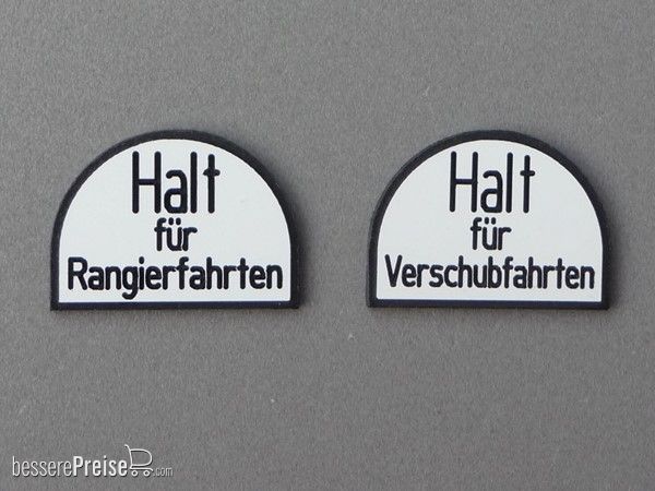 Heyn 7523.1 - Rangierhalttafel Ra 10: Halt für Rangierfahrten