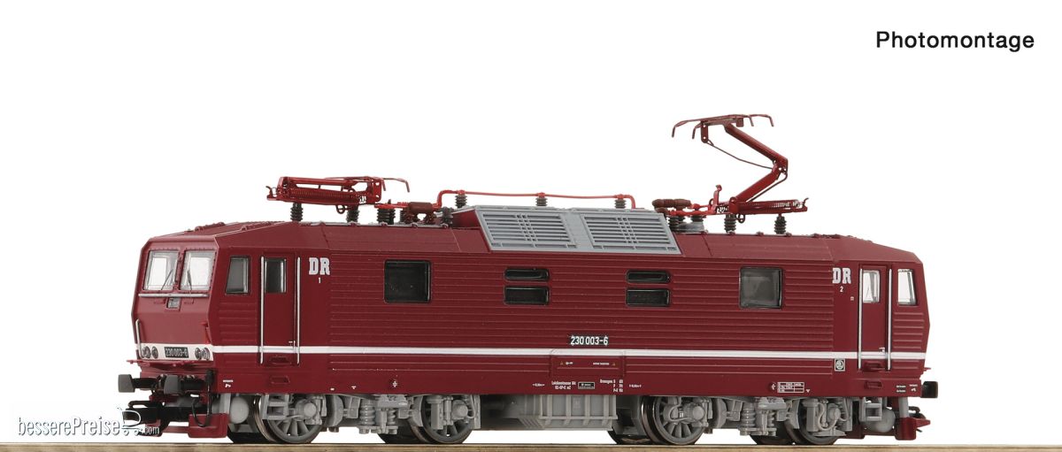 Roco 7580013 - Elektrolokomotive 230 003-6, DR