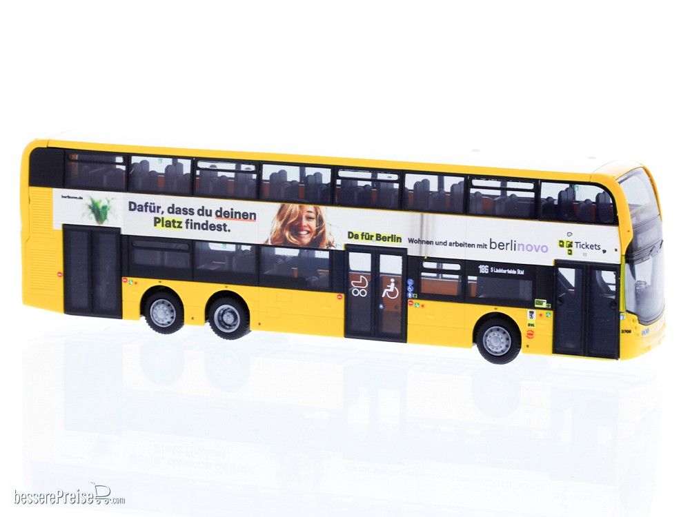 Rietze 78017 - Alexander Dennis Enviro 500 BVG - Berlinovo, 1:87