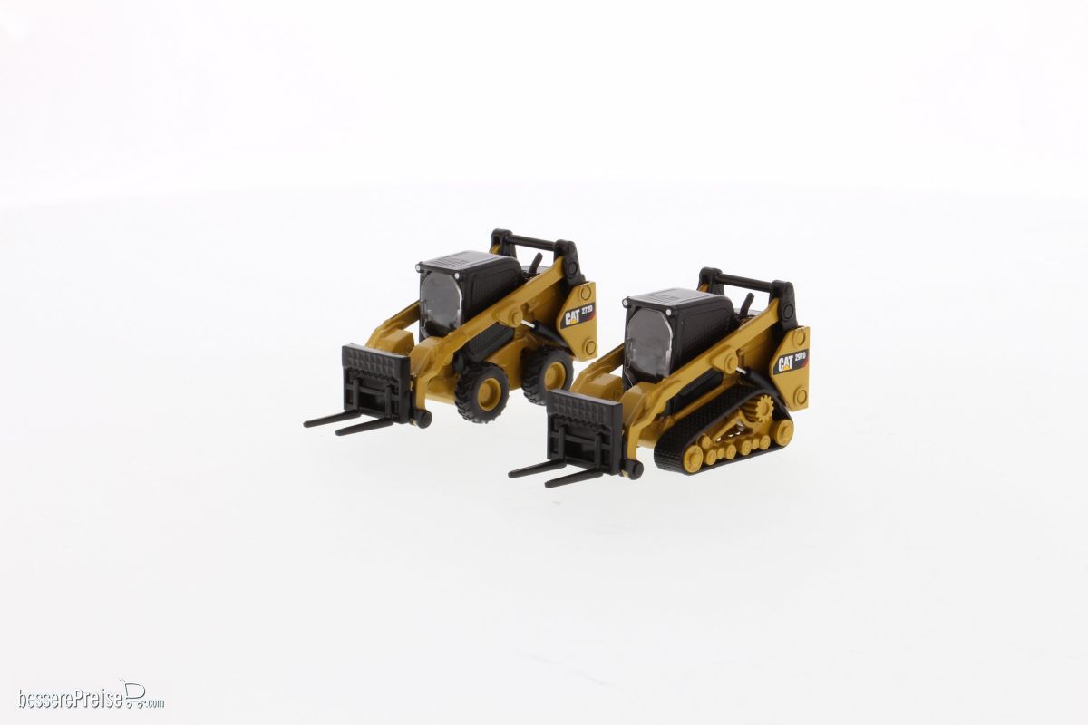 Diecast Masters 85609 - Caterpillar 272D2 + 297D2 Kompaktlader