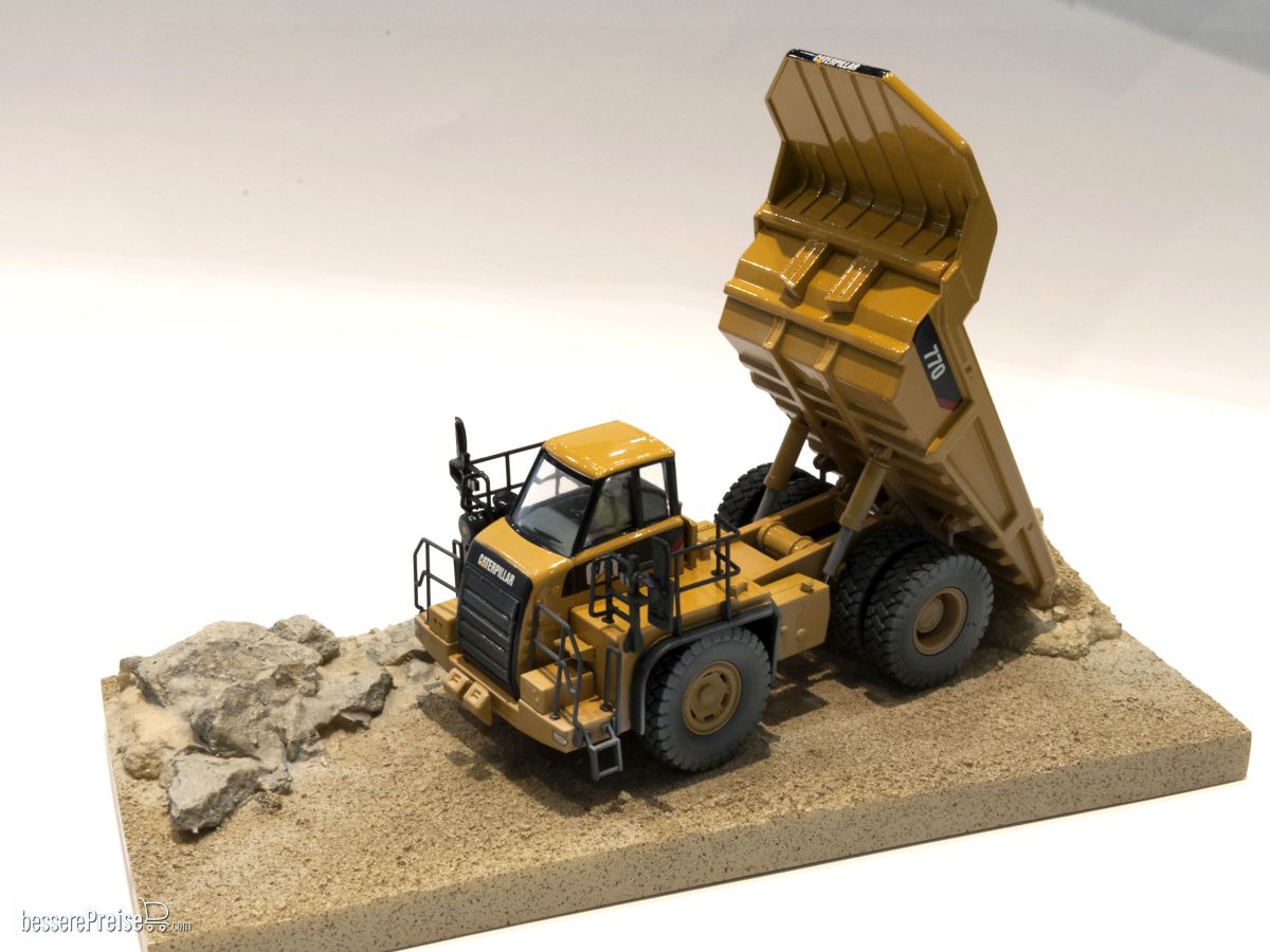 Diecast Masters 85756 - Caterpillar 770 Mining Truck - Muldenkipper verschmutzt