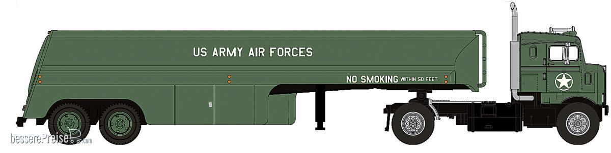 Brekina 85957 - Kenworth Bullnose US Army Brekina 1:87