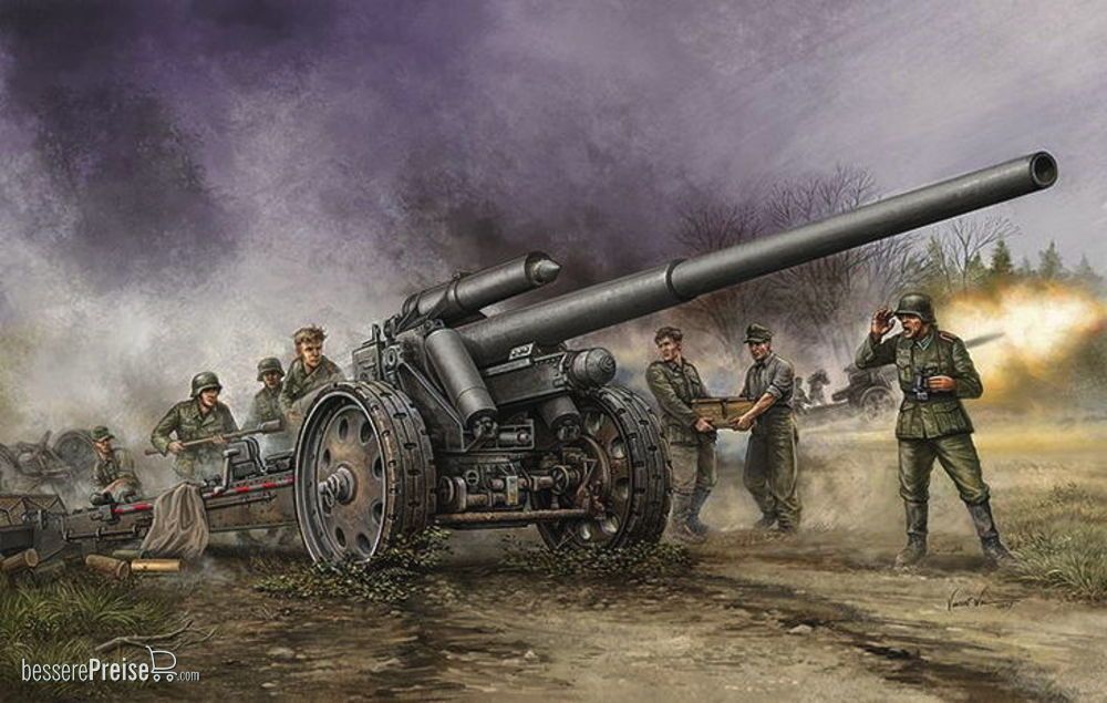 Trumpeter 02305 - German s.10cm K.18 Cannon