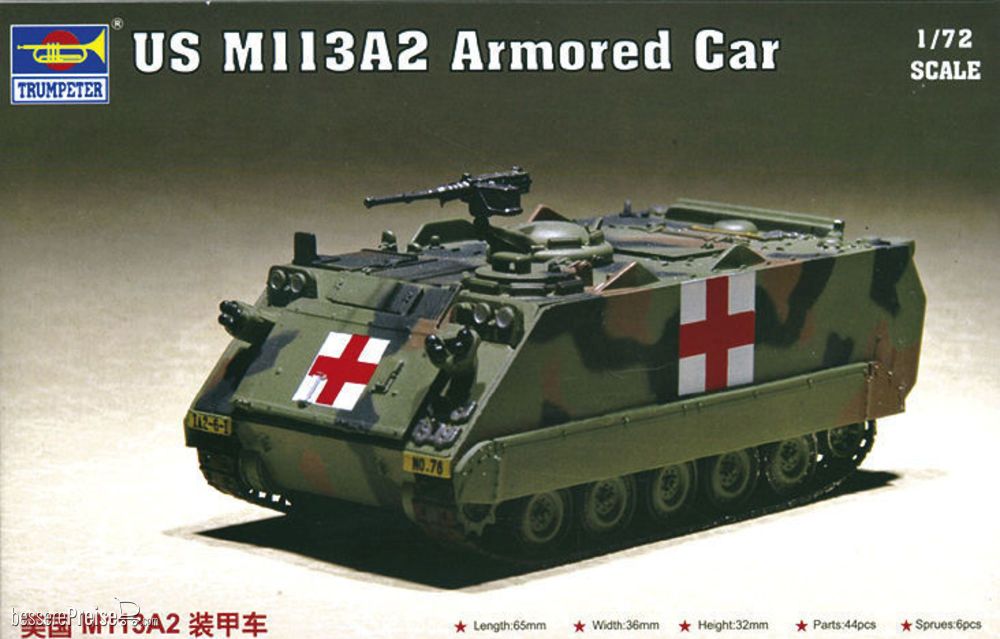 Trumpeter 07239 - US M113A2 Armored Car