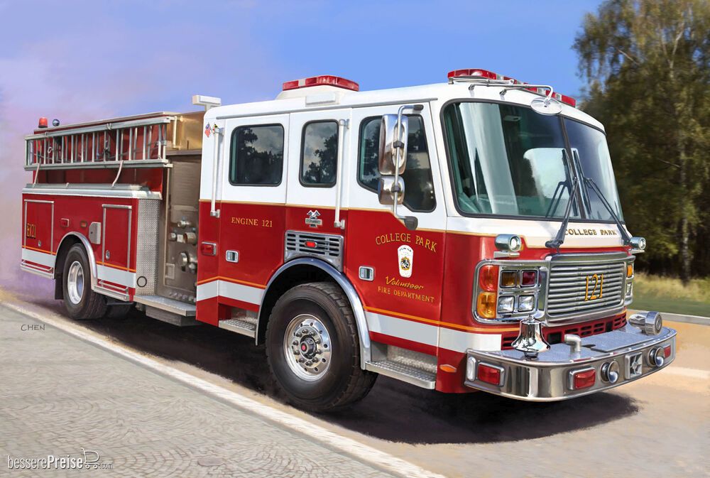 Trumpeter 07445 - American LaFrance Eagle Fire Pumper