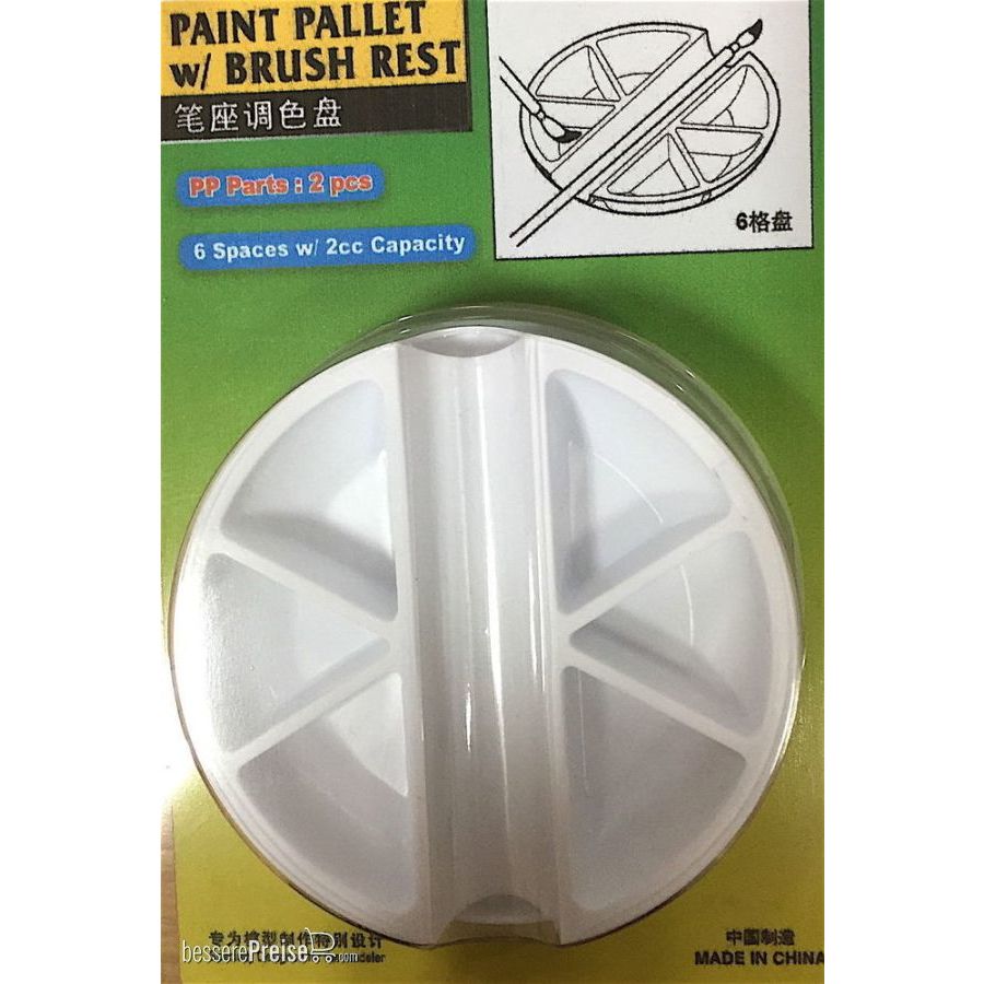 Master Tools 09974 - Paint Pallet with Brush Rest