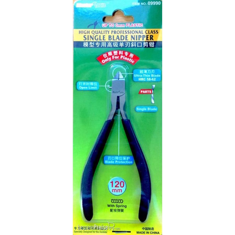 Master Tools 09990 - High Quality Professional Class Single Blade Nipper