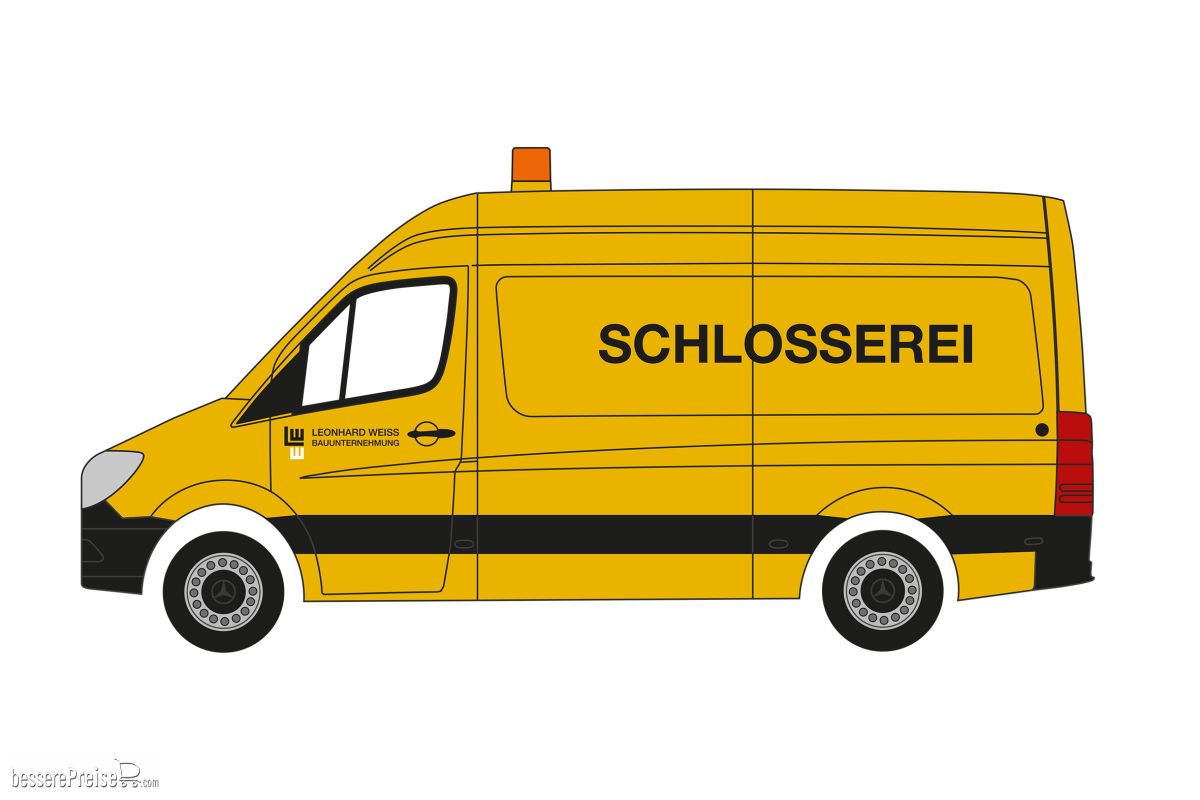 Herpa 958592 - Mercedes-Benz Sprinter 13 Kasten Leonhard Weiss / Schlosserei