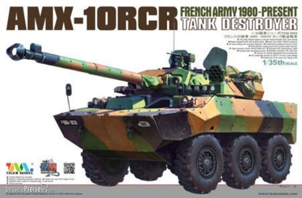 Tigermodel 4602 - French AMX-1ORCR Tank destroyer