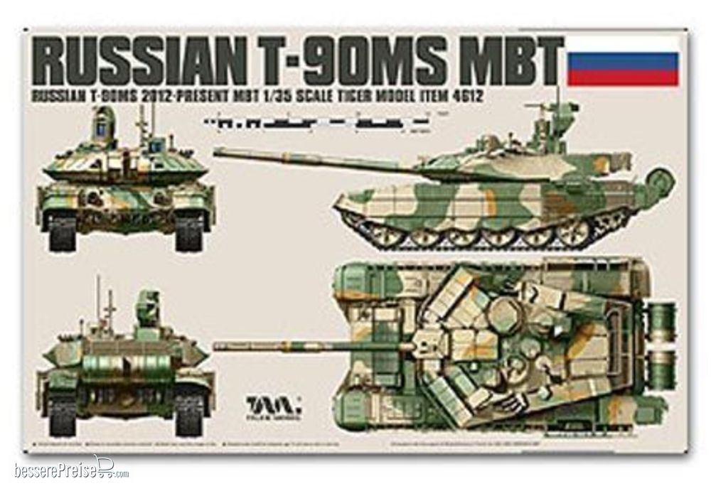 Tigermodel 4612 - Russian T-90MS MBT