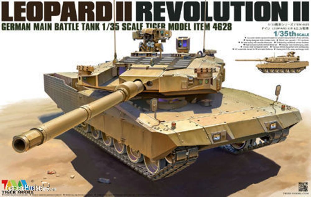 Tigermodel 4628 - LEOPARD II REVOLUTION II MBT